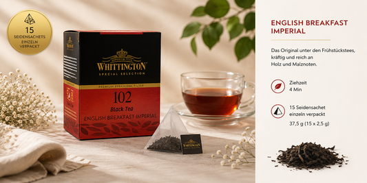 Whittington English Breakfast Imperial Schwarztee