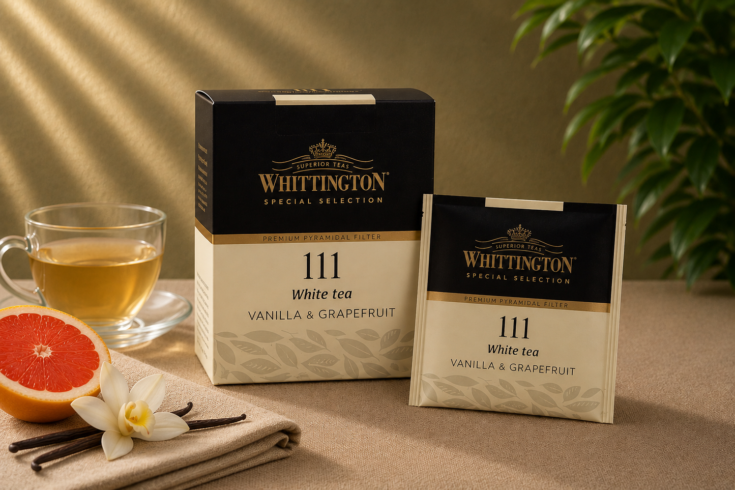 Whittington Vanilla & Grapefruit Früchtetee