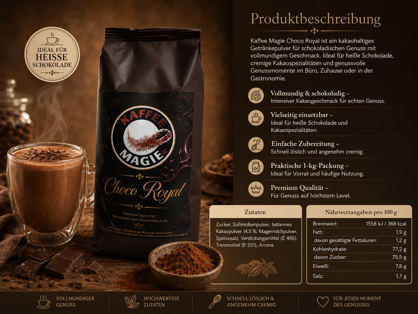 Choco Royal Schokopulver