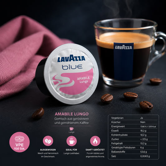 Lavazza BLUE Espresso Amabile Lungo