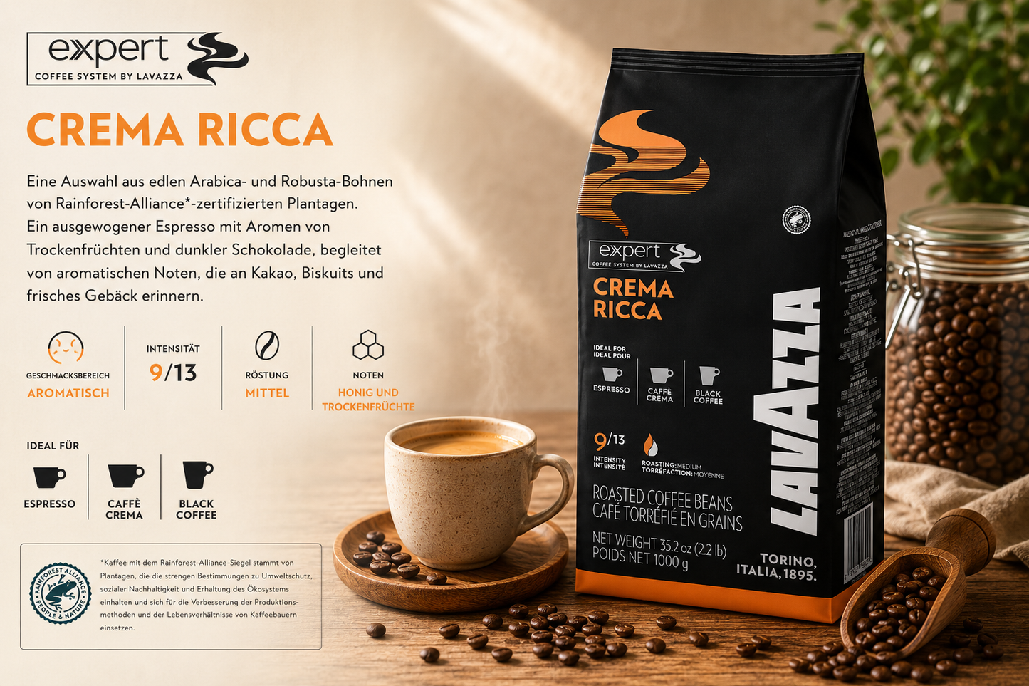 Lavazza Expert Crema Ricca