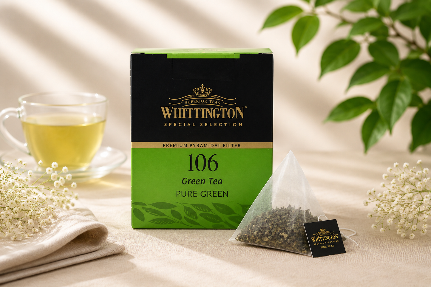 Whittington Pure Green Grüntee