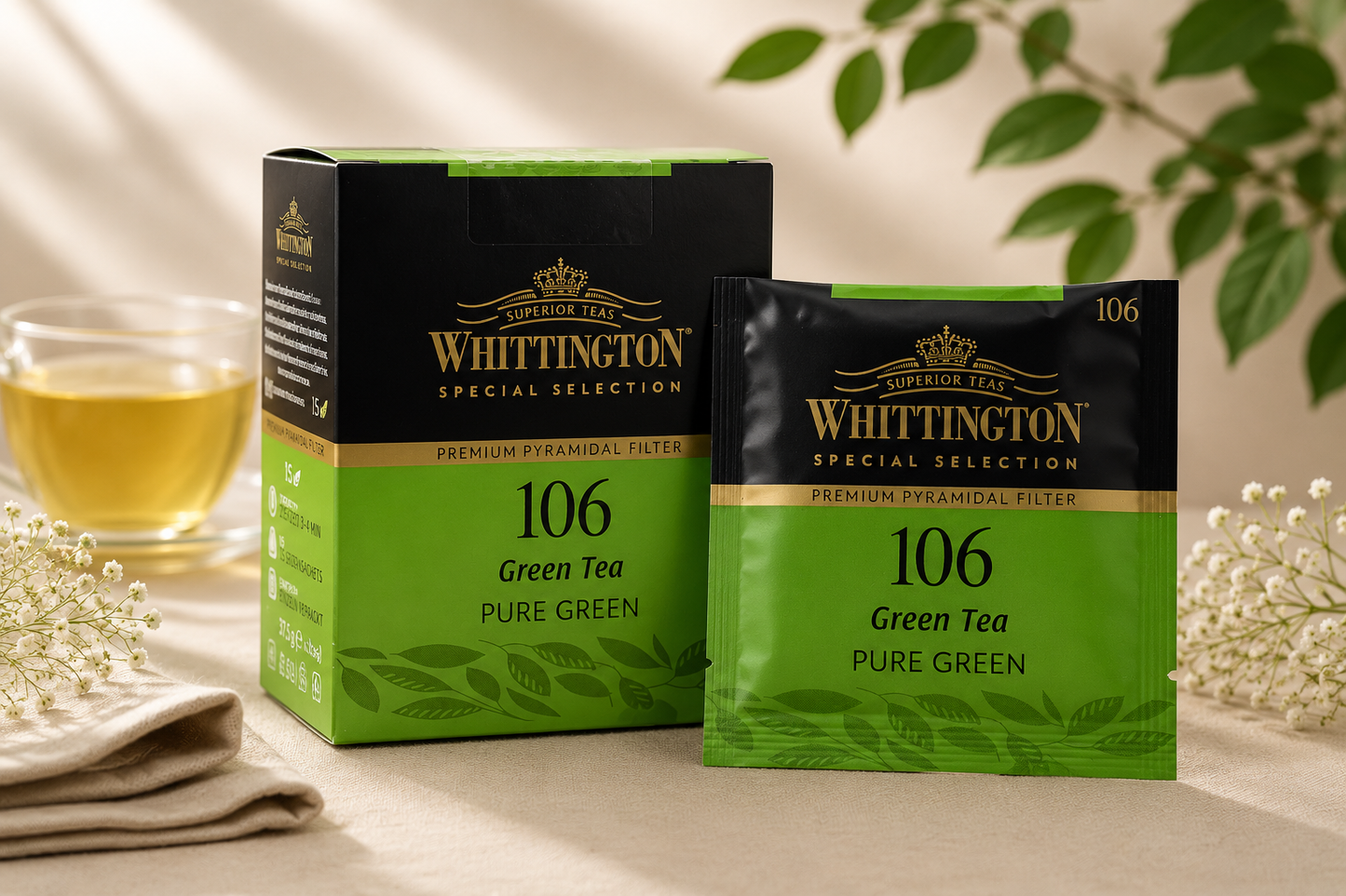 Whittington Pure Green Grüntee