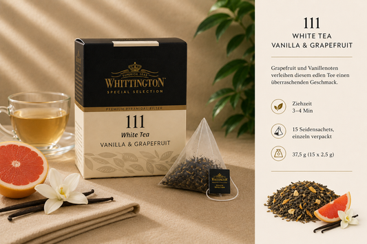 Whittington Vanilla & Grapefruit Früchtetee