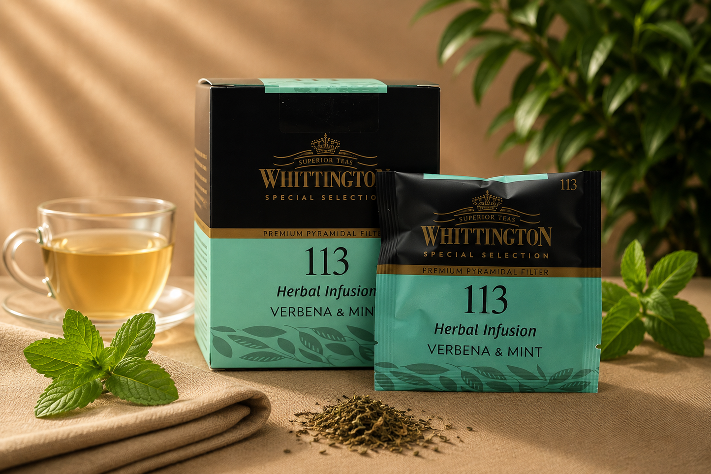 Whittington Verbena & Mint Kräutertee