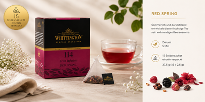 Whittington Red Spring Früchtetee