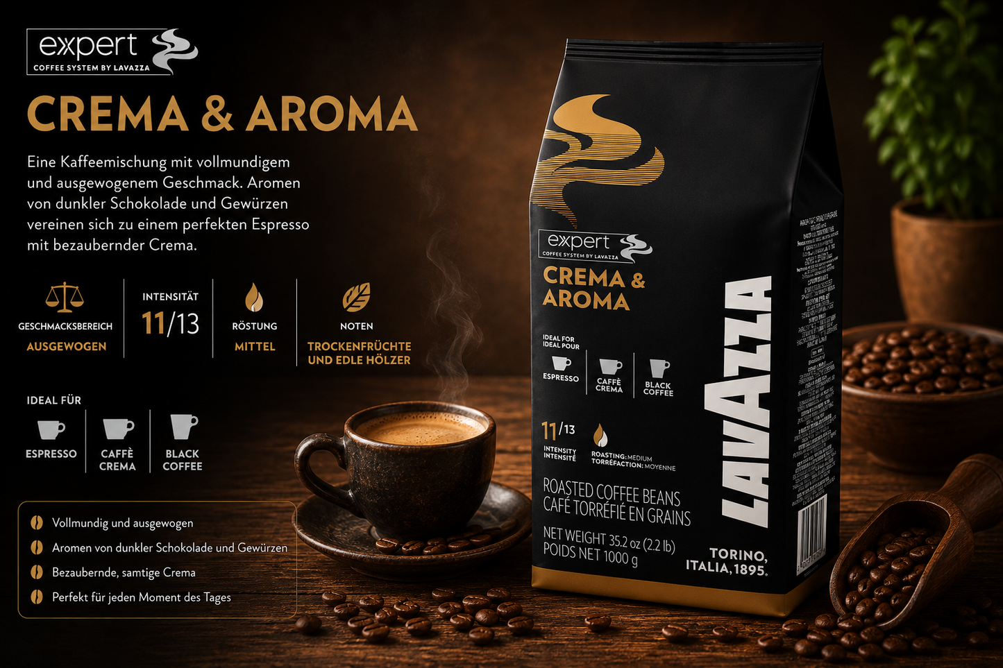 Lavazza Expert Crema & Aroma