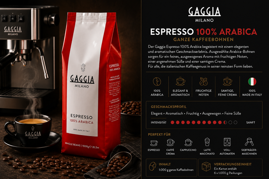 Gaggia Milano Espresso 100% Arabica