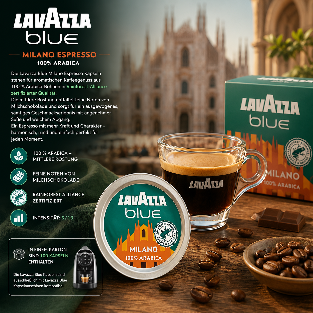 Lavazza Blue Milano Espresso